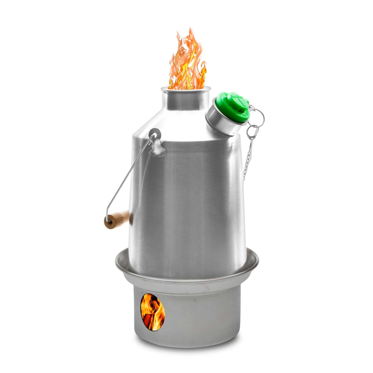 Kelly Kettle Scout Kettle ステンレス 2165ScoutWithWhistleREV2WithFl