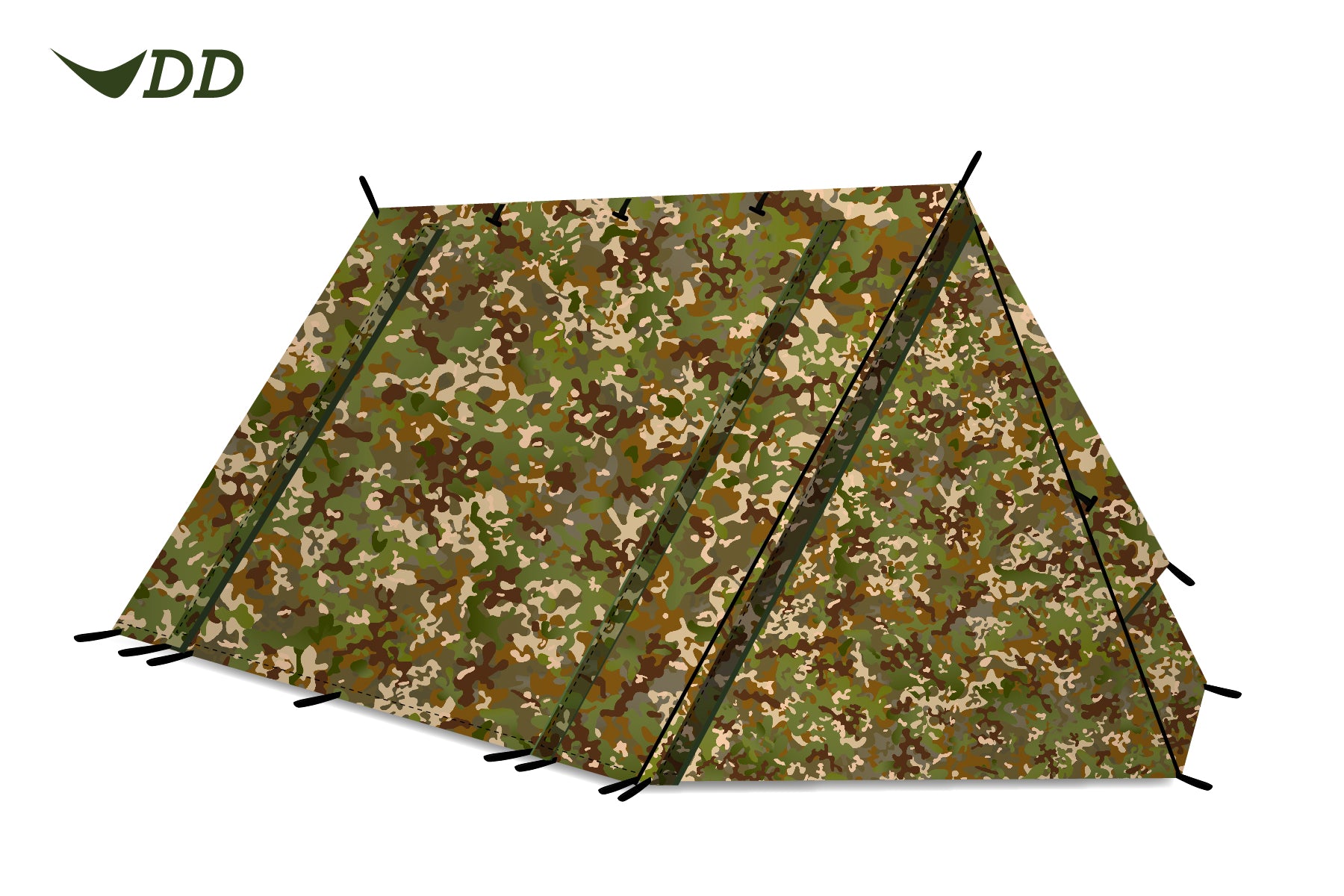 DD Multicam Bingkai Tenda