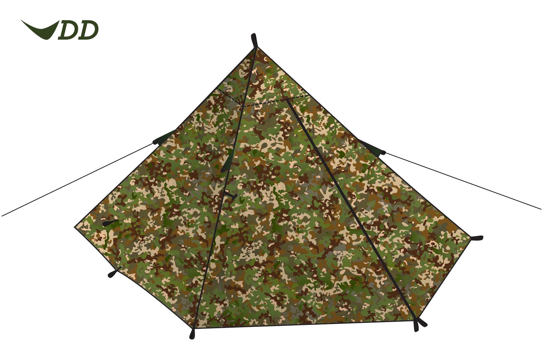 Tenda Piramida DD Multicam