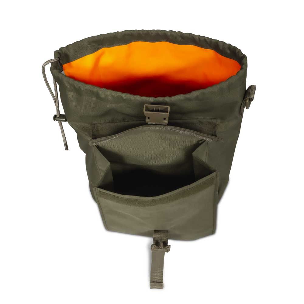 Kelly Kettle heavy duty green kit bag with shoulder strap for camping gear storage
