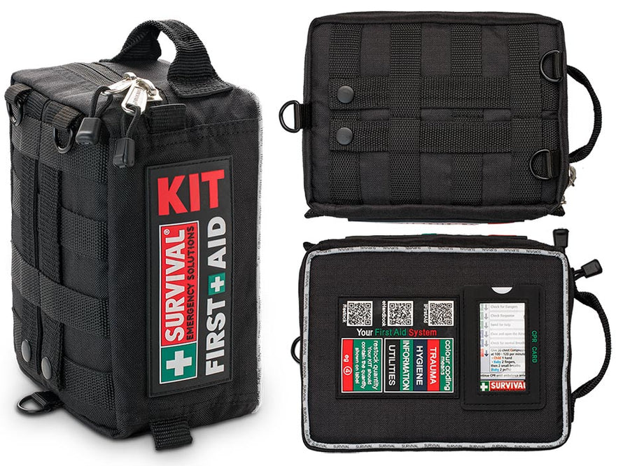 SURVIVAL Travel First Aid Kit comprehensive camping and outdoor emergency medical kit
