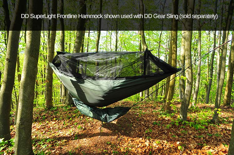 Number 5　DD SuperLight ハンモック OD DD SuperLight Frontline Hammock – DD Hammocks
