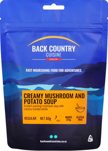 Back Country Cuisine - Creamy Mushroom And Potato Soup