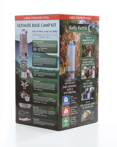 Kelly Kettle Basecamp Ultimate Kit 1.6L box