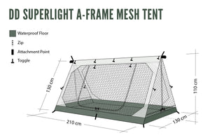 dd a frame tent DD SuperLight A Frame Mesh Tent