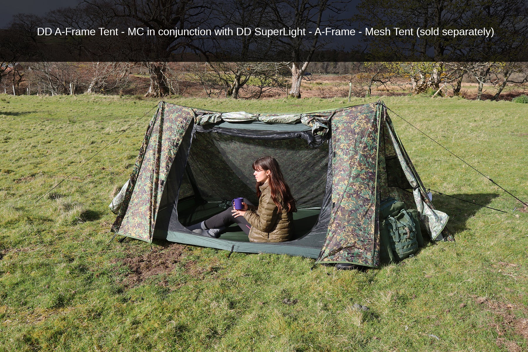 DD A Frame Tent Multicam. Beautiful Camping Equipment.